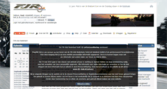 Desktop Screenshot of fjr-club.nl