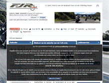 Tablet Screenshot of fjr-club.nl